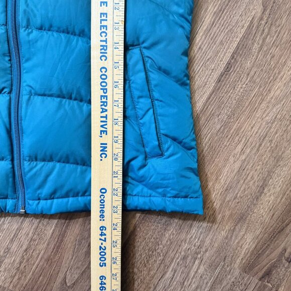 Lands End Vintage Womens‎ Down Puffer Vest Blue Small 6-8 Lightweight Outerwear - Picture 5 of 9